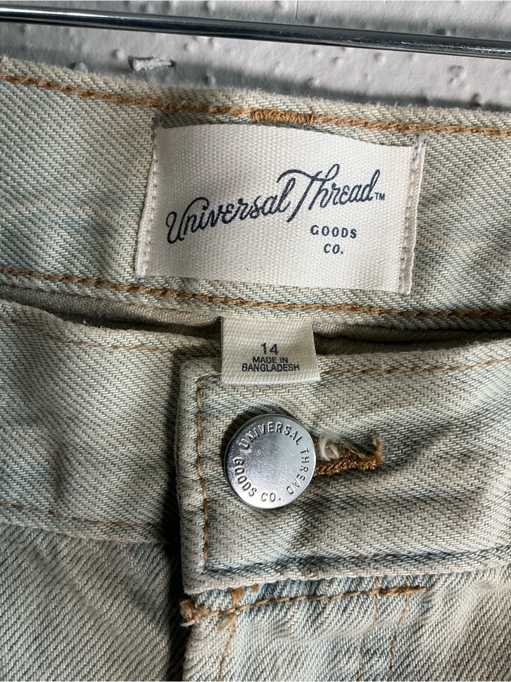 Plus-Size Wide Leg Jeans in Light Sage - Women Jeans - Picture 7 of 8